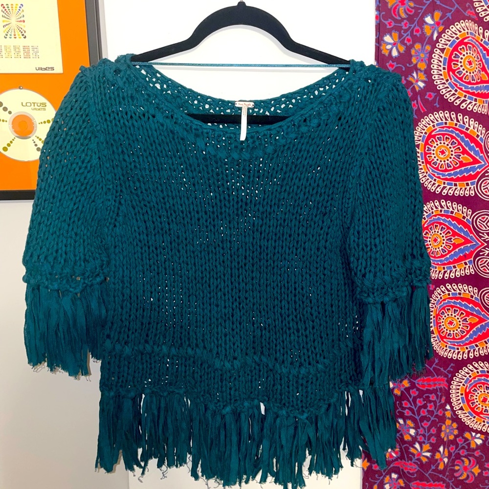 Free People crop top sweater